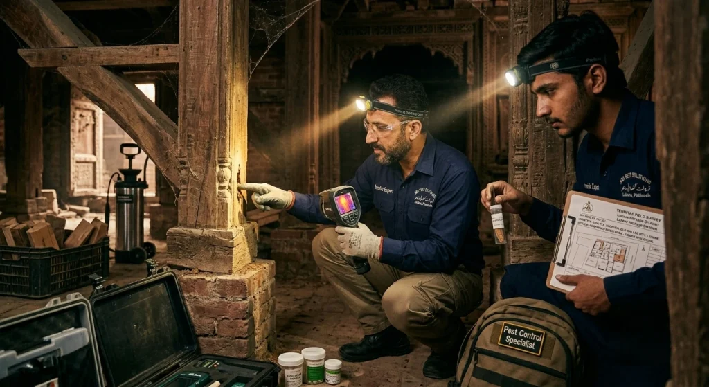 Termite Expert in Lahore.