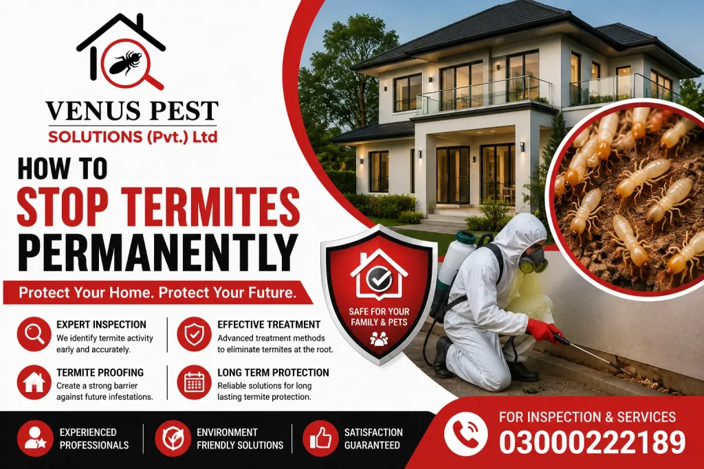 How to Stop Termites Permanently