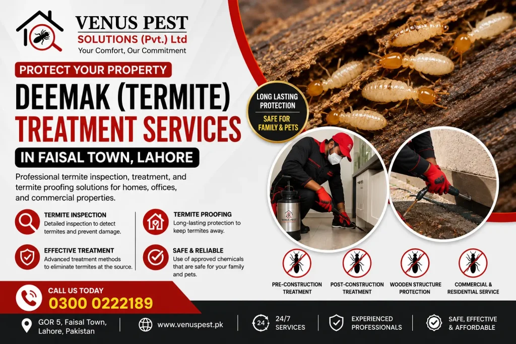 Deemak Treatment Services in Faisal Town