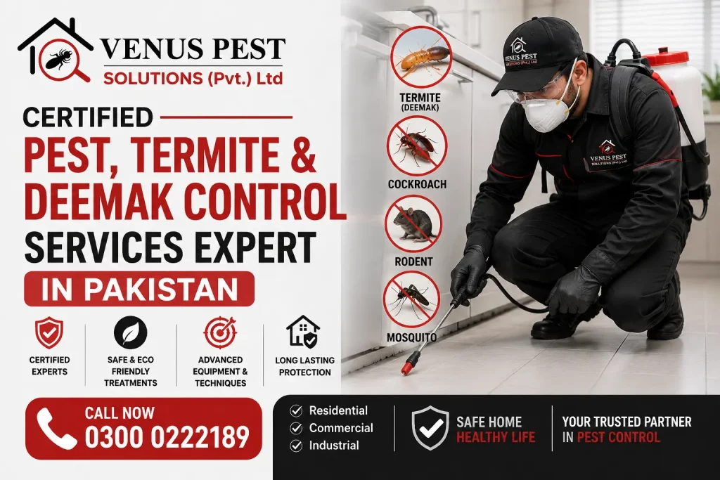#1 Termite & Deemak Control Services Lahore