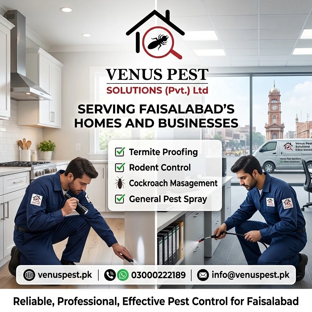 Pest Control Solutions in Faisalabad